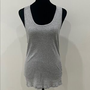 WARDROBE NYC Ribbed Tank Top - Gray